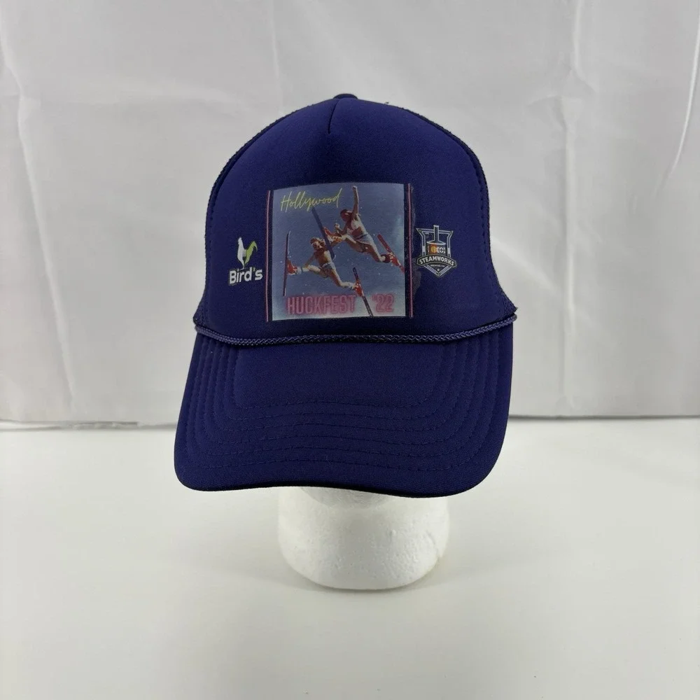 DTTO Hollywood Huckfest '22 Trucker Hat Purple‎ One Size